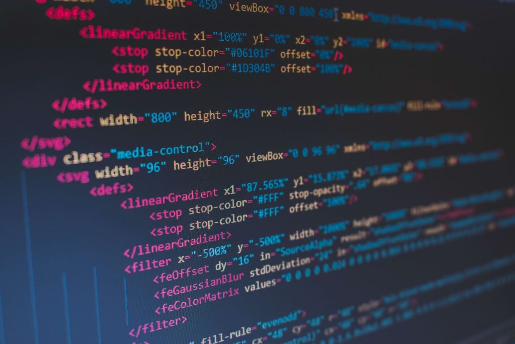 listato di programmazione